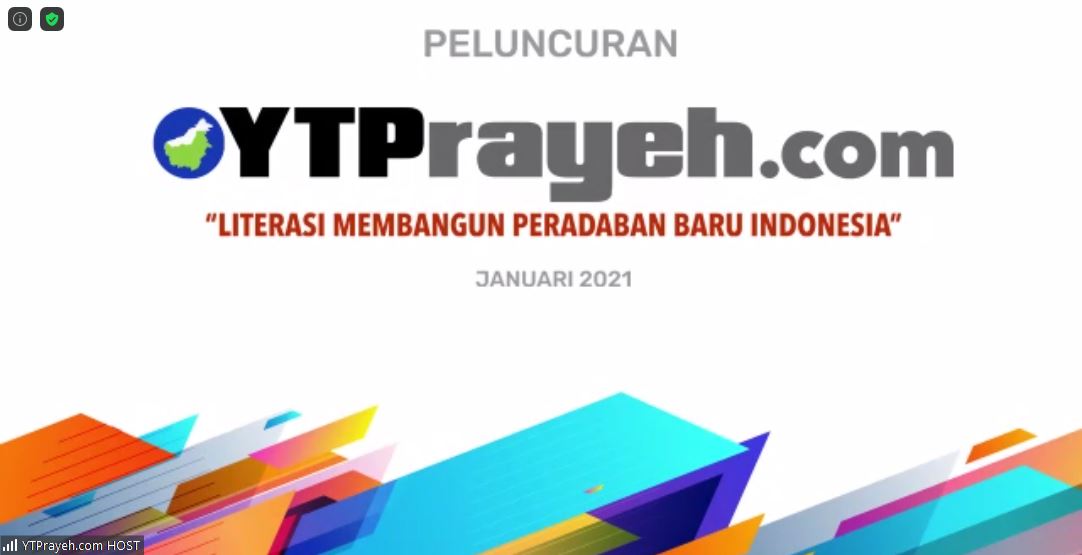 Launching YTPrayeh.com, Energi bagi Penulis Pemula!